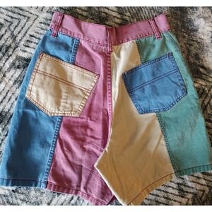 Vintage Women's Red River Denim High Rise Mom Jean Shorts Size 7 Western Y2K